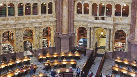 Bose explores largest library in the United States