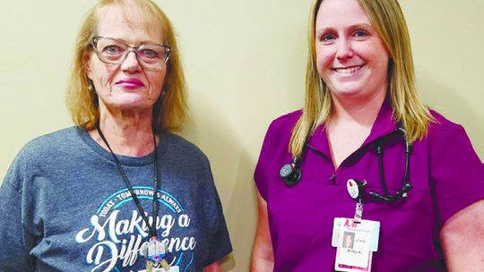 FLETCHER FIRST TO RECEIVE DEVICE