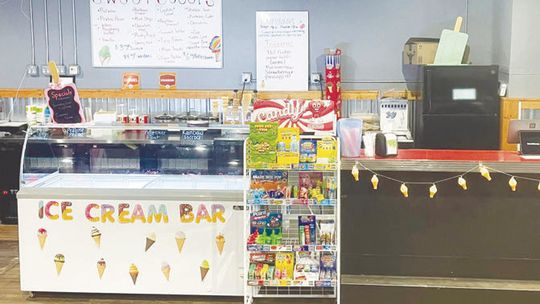 Sweet Scoops treating Loup City