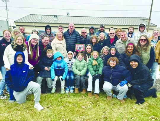 Dorsey family gathers for bench dedication at park