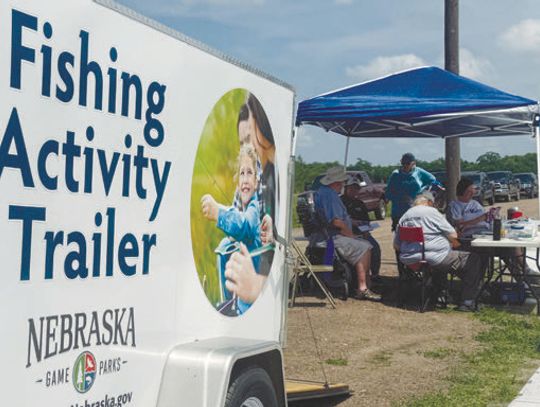Fishermen cast off at Polish Days