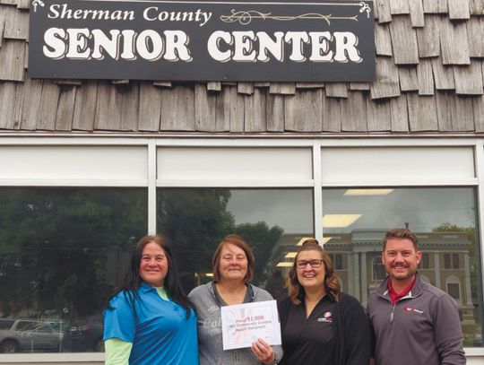 Gift to aid senior center with current projects