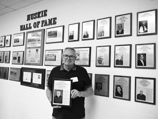 Gould inducted into Huskie Wall of Fame at Arcadia