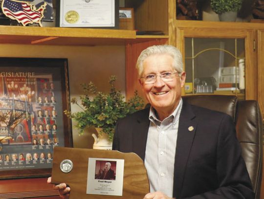 Meyer completes final session as state senator