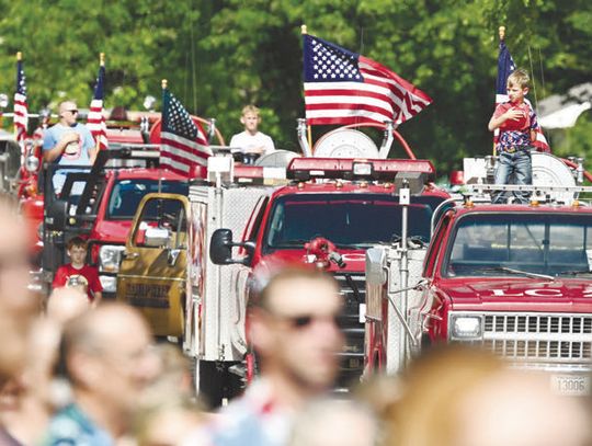 PATRIOTISM ON DISPLAY