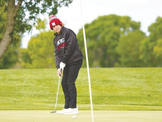 Rebels end season on course at district meet