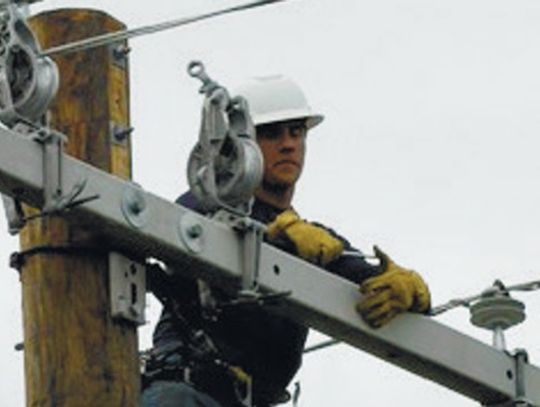 Storm slams power infrastructure