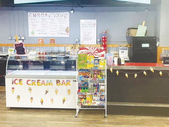 Sweet Scoops treating Loup City
