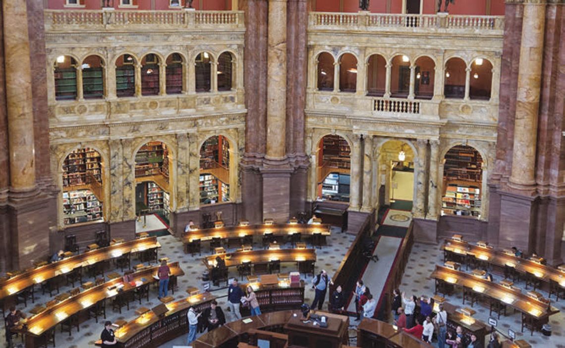 Bose explores largest library in the United States Bose explores largest library in the United States