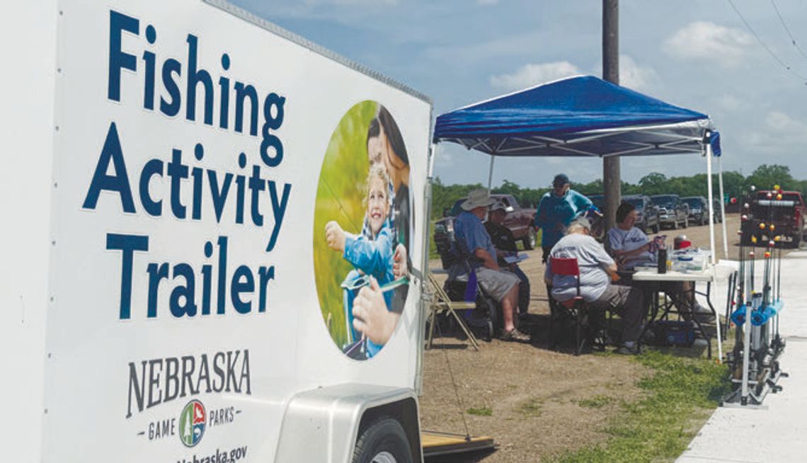 Fishermen cast off at Polish Days