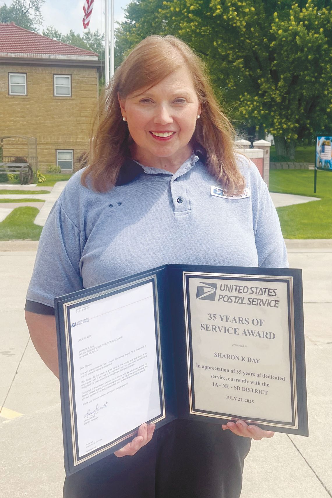 Loup City’s Day honored for years of service