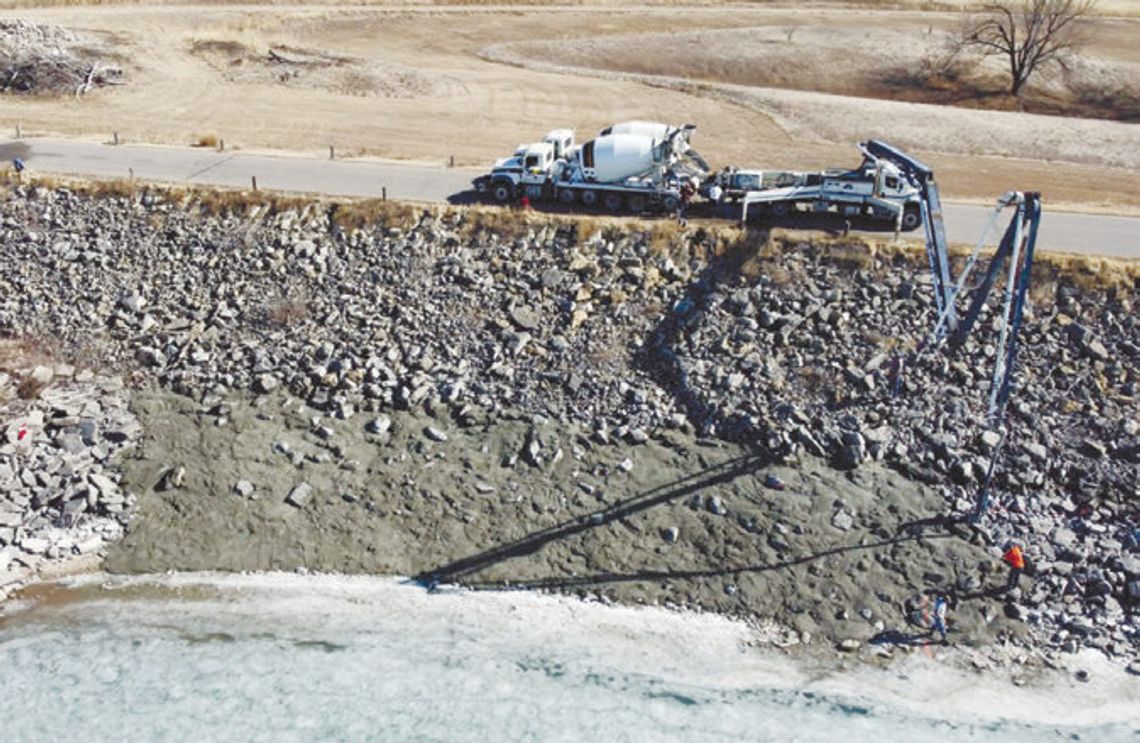 Project aims to protect dam Project aims to protect dam