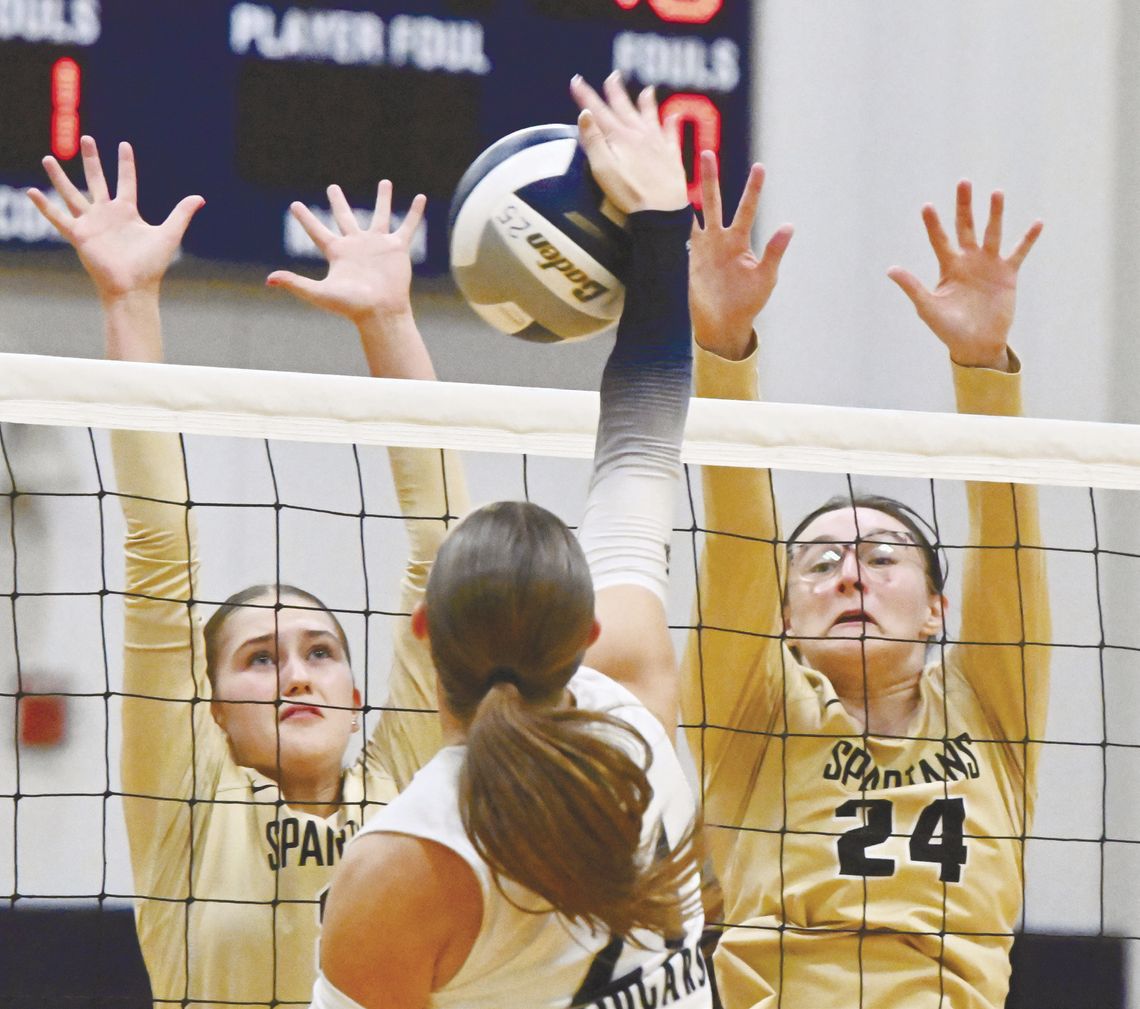 Spartans battle at Cougars’ tri