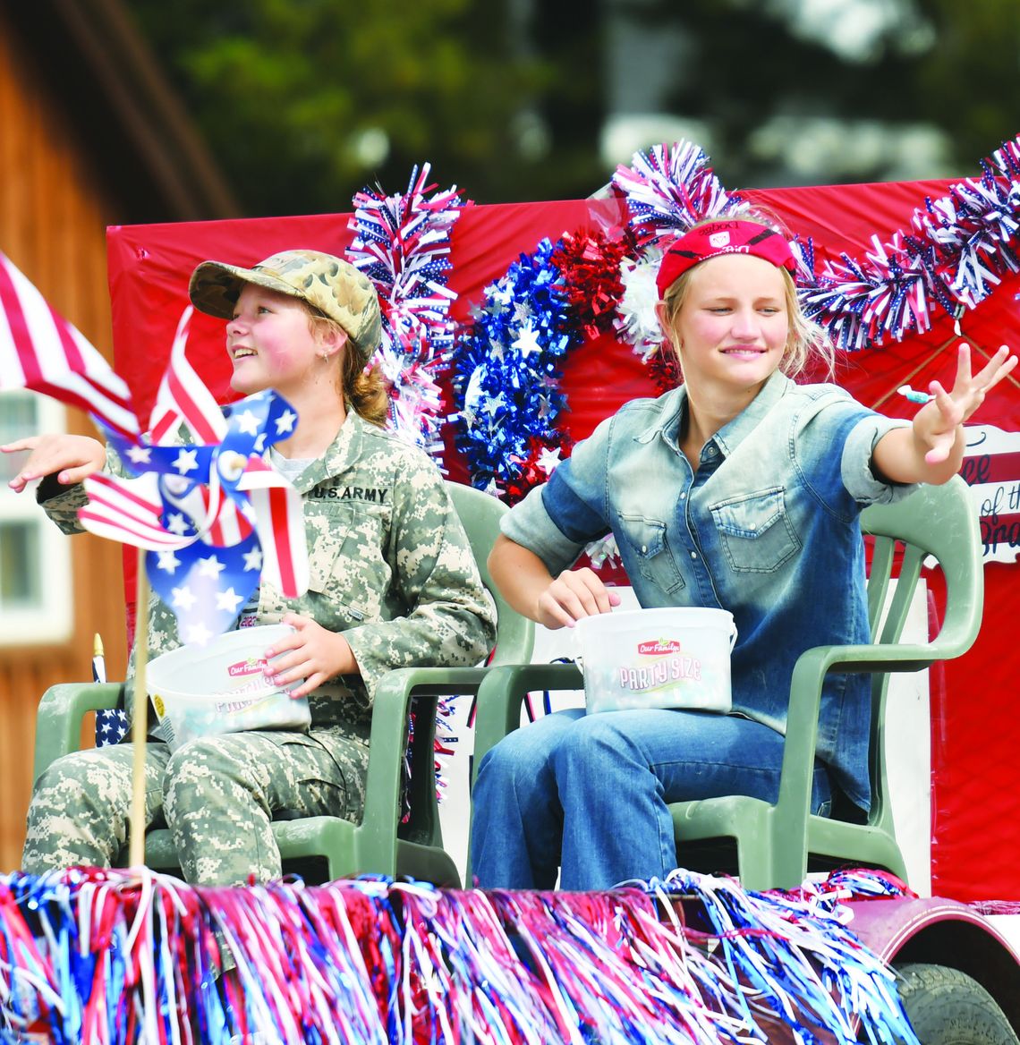 Stars, stripes, & smiles at Old Settlers Picnic