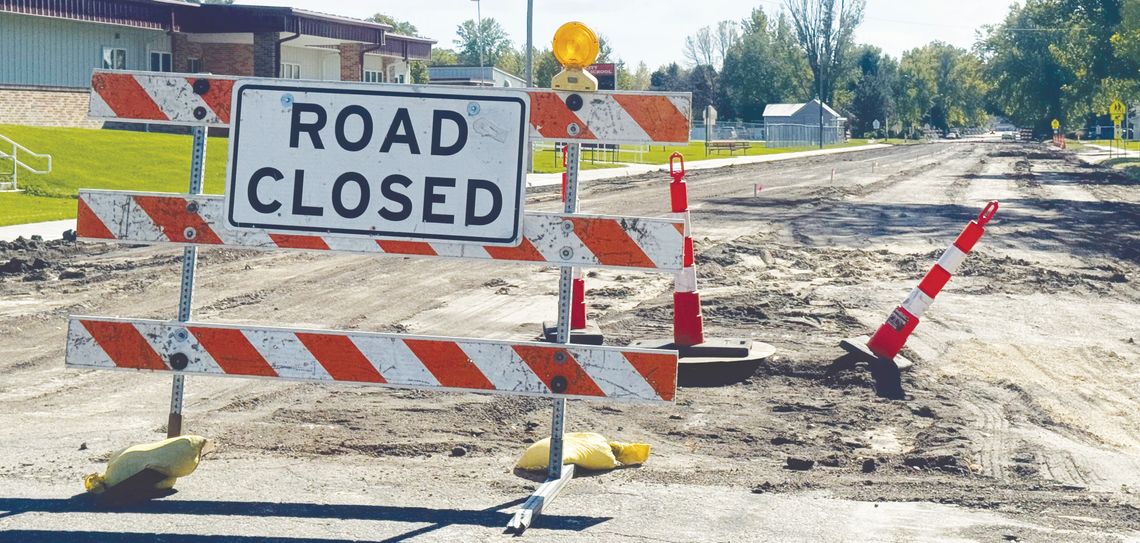 STREET IMPROVEMENTS CONTINUE