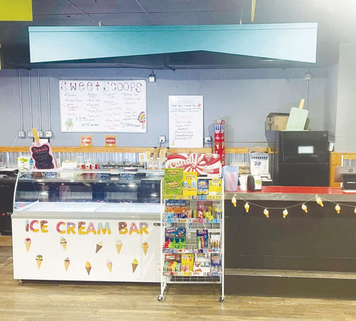 Sweet Scoops treating Loup City